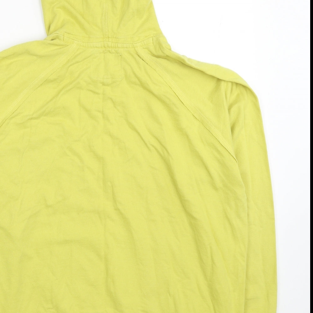 NEXT Womens Yellow Cotton Pullover Hoodie Size 20 Pullover - Flowers