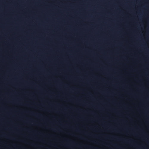Dorothy Perkins Womens Blue Cotton Pullover Sweatshirt Size 10 Pullover