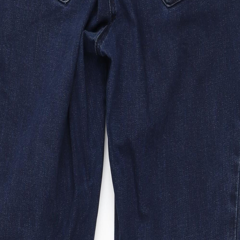NEXT Womens Blue Cotton Jegging Jeans Size 12 L28 in Regular