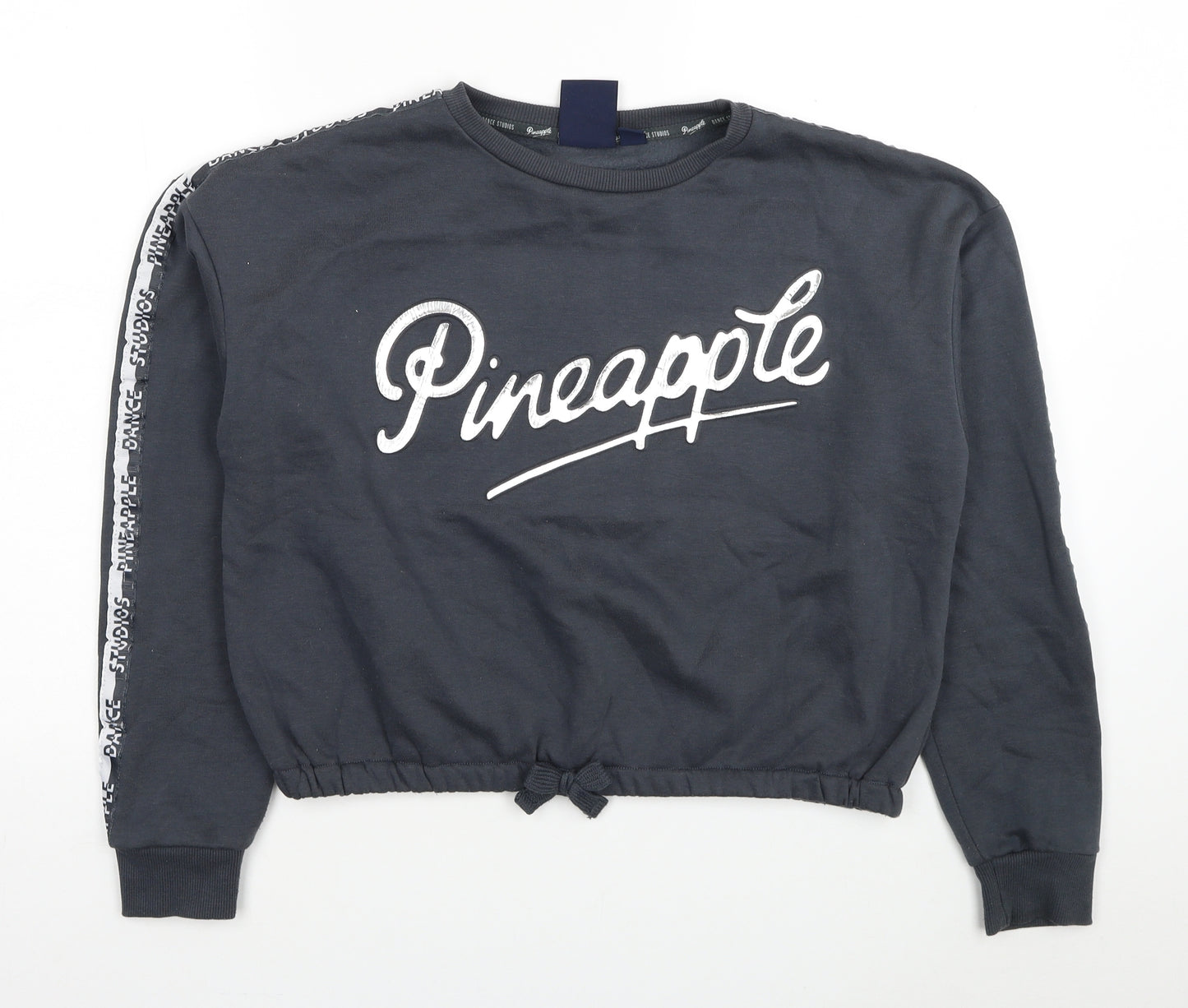 Primark Girls Grey Cotton Pullover Sweatshirt Size 14-15 Years Pullover - Pineapple