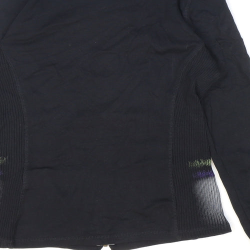 Kalisson Womens Black Jacket Size S Zip