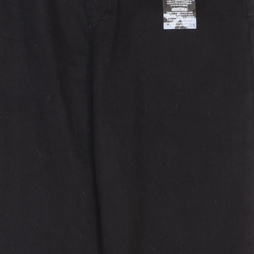 PEP&CO Womens Black Cotton Jegging Jeans Size 22 L27 in Regular