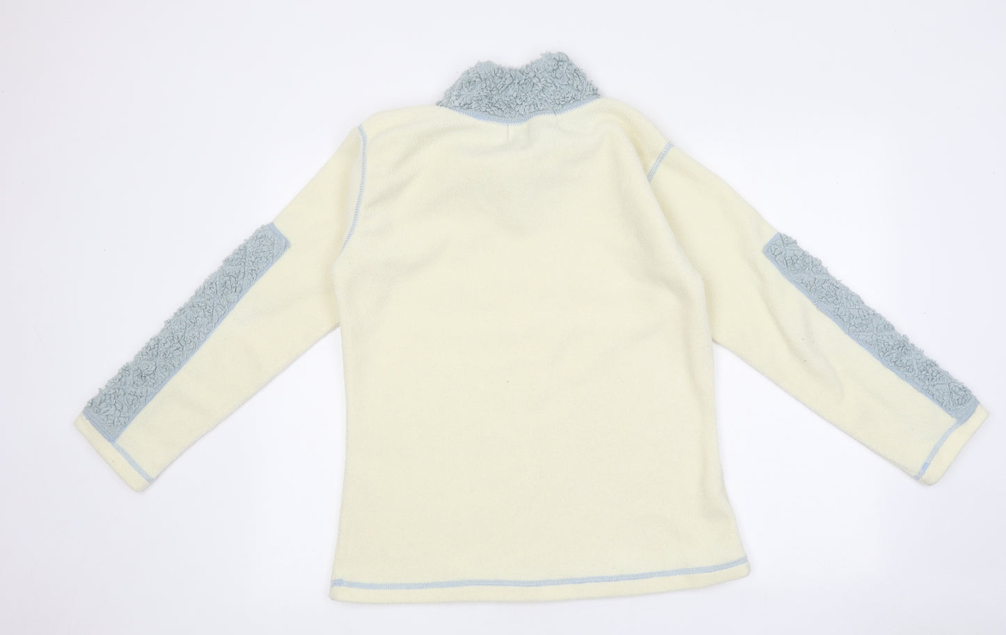 PACO Womens Yellow Polyester Pullover Sweatshirt Size L Pullover