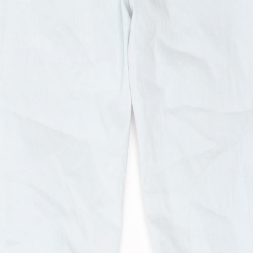 Dorothy Perkins Womens Blue Cotton Skinny Jeans Size 10 L30 in Regular Button