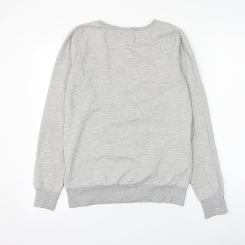 Primark Womens Grey Polyester Pullover Sweatshirt Size 6 Pullover - Friends