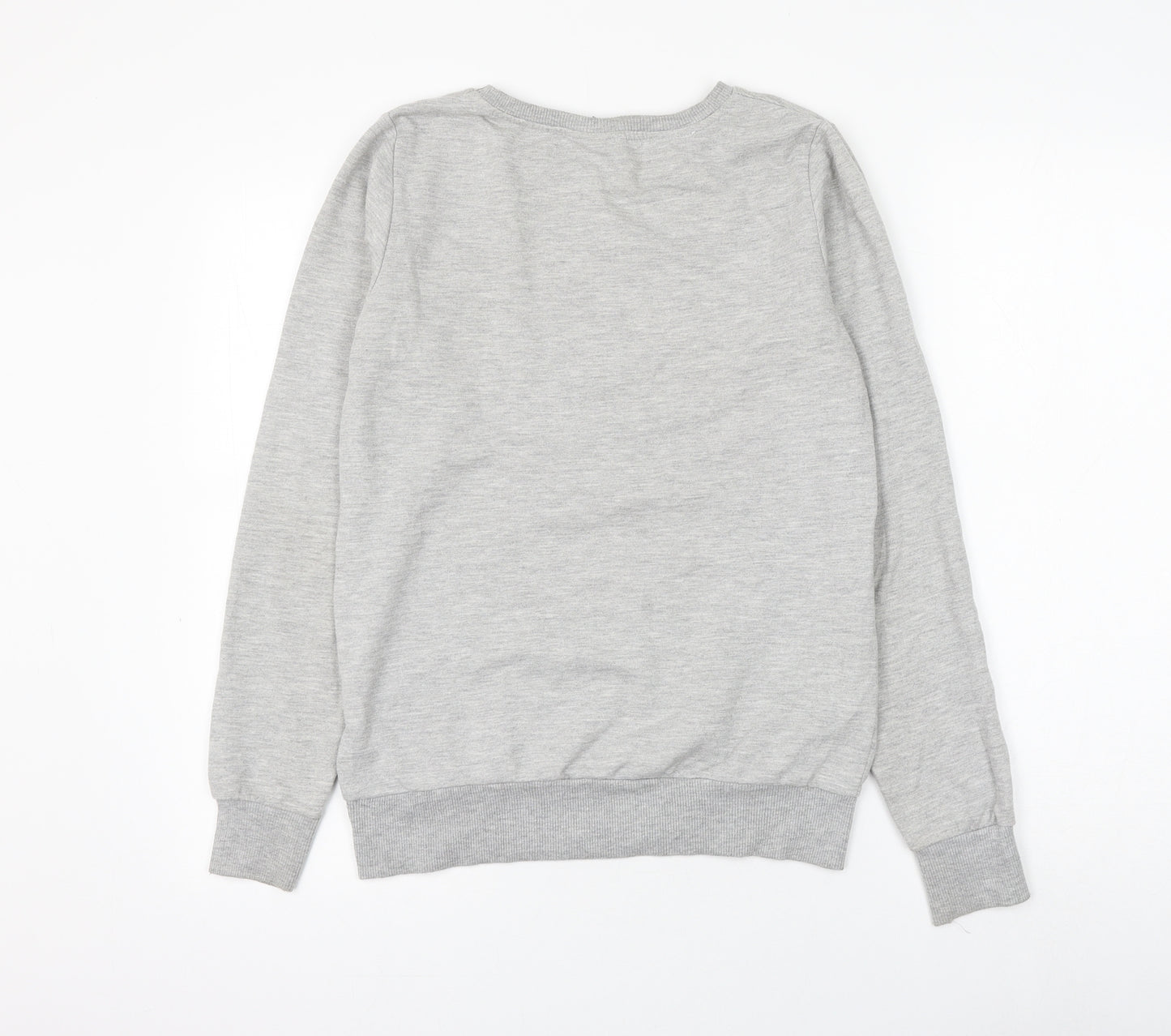 Primark Womens Grey Polyester Pullover Sweatshirt Size 6 Pullover - Friends