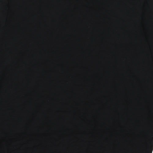 MONDETTA Womens Black Modal Pullover Sweatshirt Size S Pullover