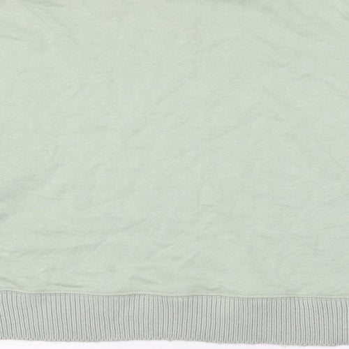 Primark Womens Green Cotton Pullover Sweatshirt Size 14 Pullover - Size 14-16
