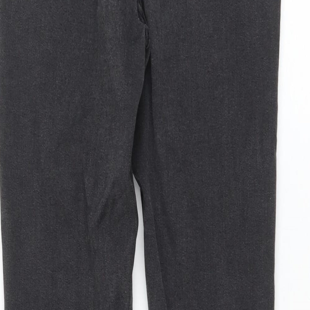 Red Herring Womens Black Cotton Skinny Jeans Size 10 L26 in Regular Zip