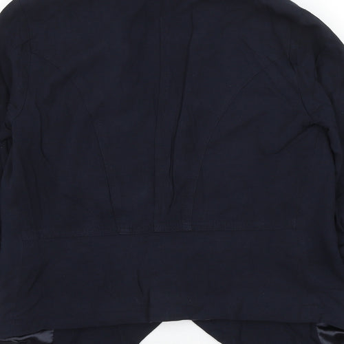 New Look Womens Blue Jacket Blazer Size 8
