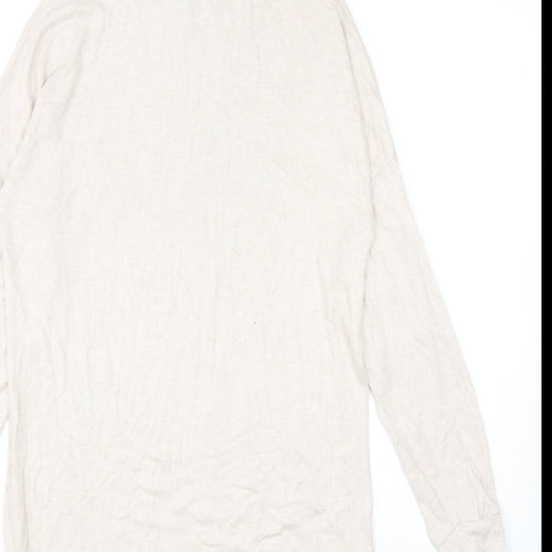 Primark Womens Beige Round Neck Polyester Tunic Jumper Size XS - Winnie The Pooh
