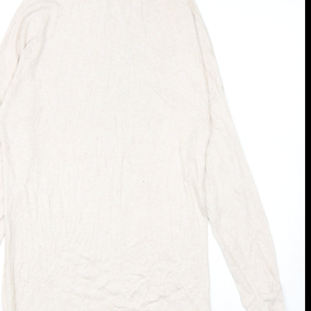 Primark Womens Beige Round Neck Polyester Tunic Jumper Size XS - Winnie The Pooh