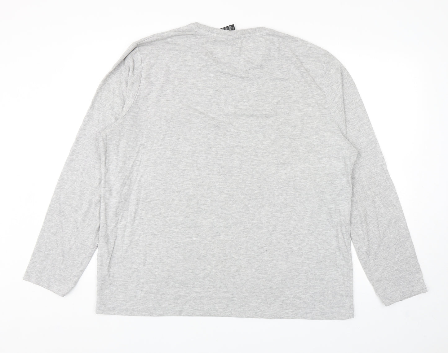 Primark Mens Grey Cotton T-Shirt Size 2XL Round Neck - Playstation