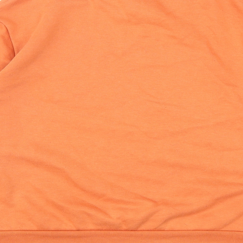 Primark Womens Orange Polyester Pullover Sweatshirt Size XS Pullover - Go With The Flow