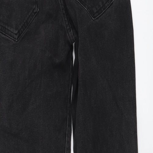 Pull&Bear Womens Grey Cotton Jegging Jeans Size S L27 in Regular Button