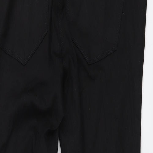 Preworn Womens Black Cotton Jegging Leggings Size 34 in L31 in