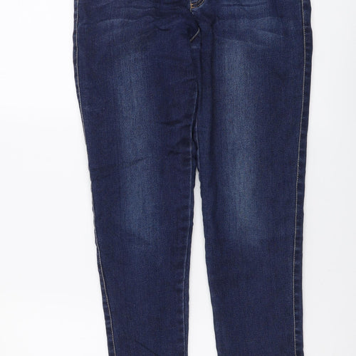 Preworn Womens Blue Cotton Jegging Leggings Size 26 in L28 in