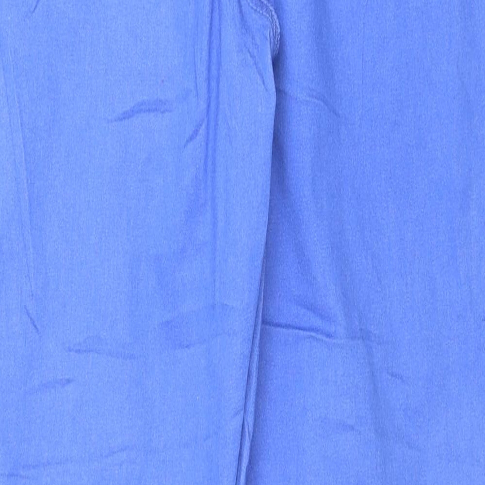 Marks and Spencer Womens Blue Cotton Jegging Jeans Size 18 L29 in Regular