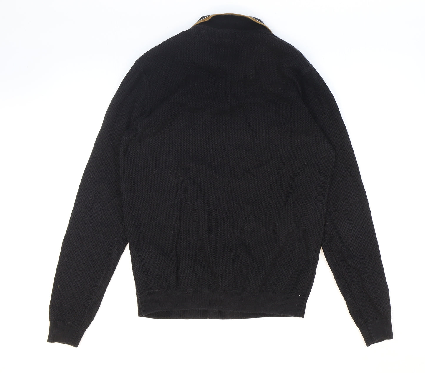 NEXT Mens Black Cotton Pullover Sweatshirt Size M