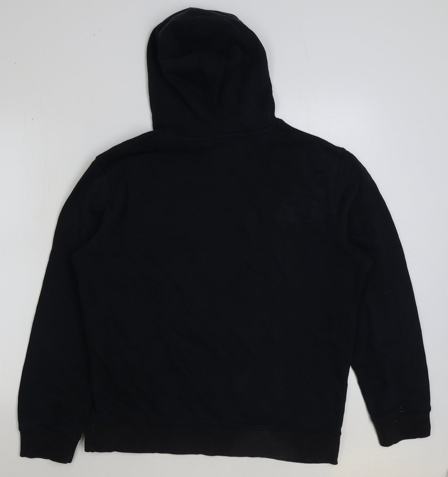 Matalan Mens Blue Cotton Pullover Hoodie Size L