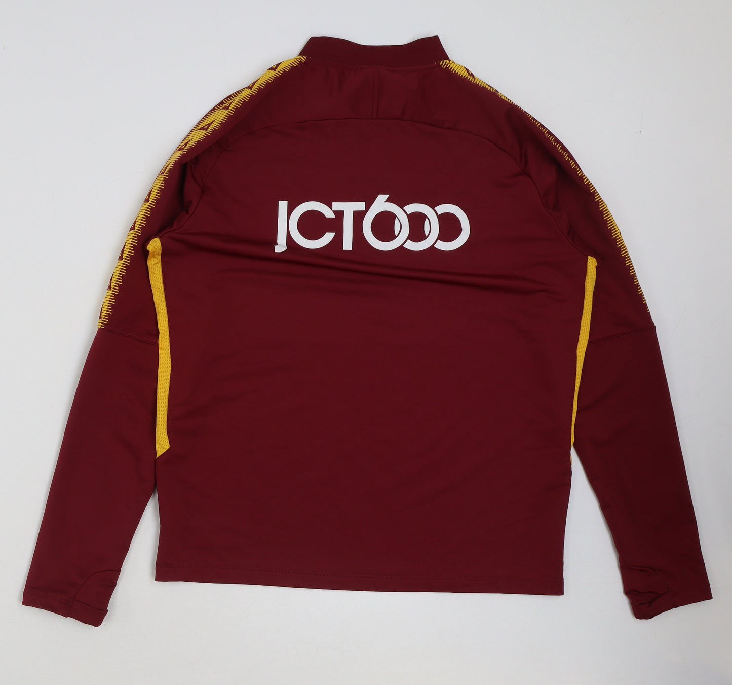 Avec Mens Red Polyester Basic T-Shirt Size L Round Neck Pullover - The Bantams