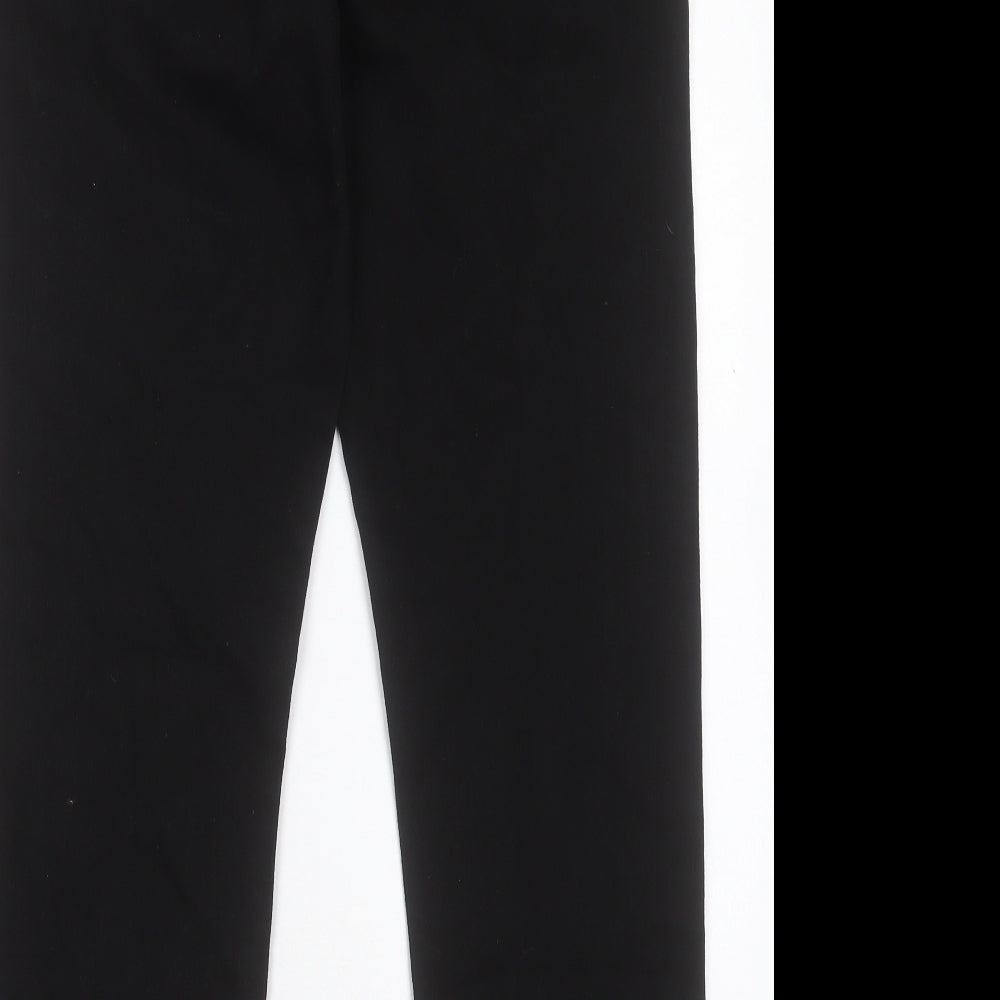 Denim & Co. Mens Black Cotton Straight Jeans Size 34 in L32 in Relaxed Button