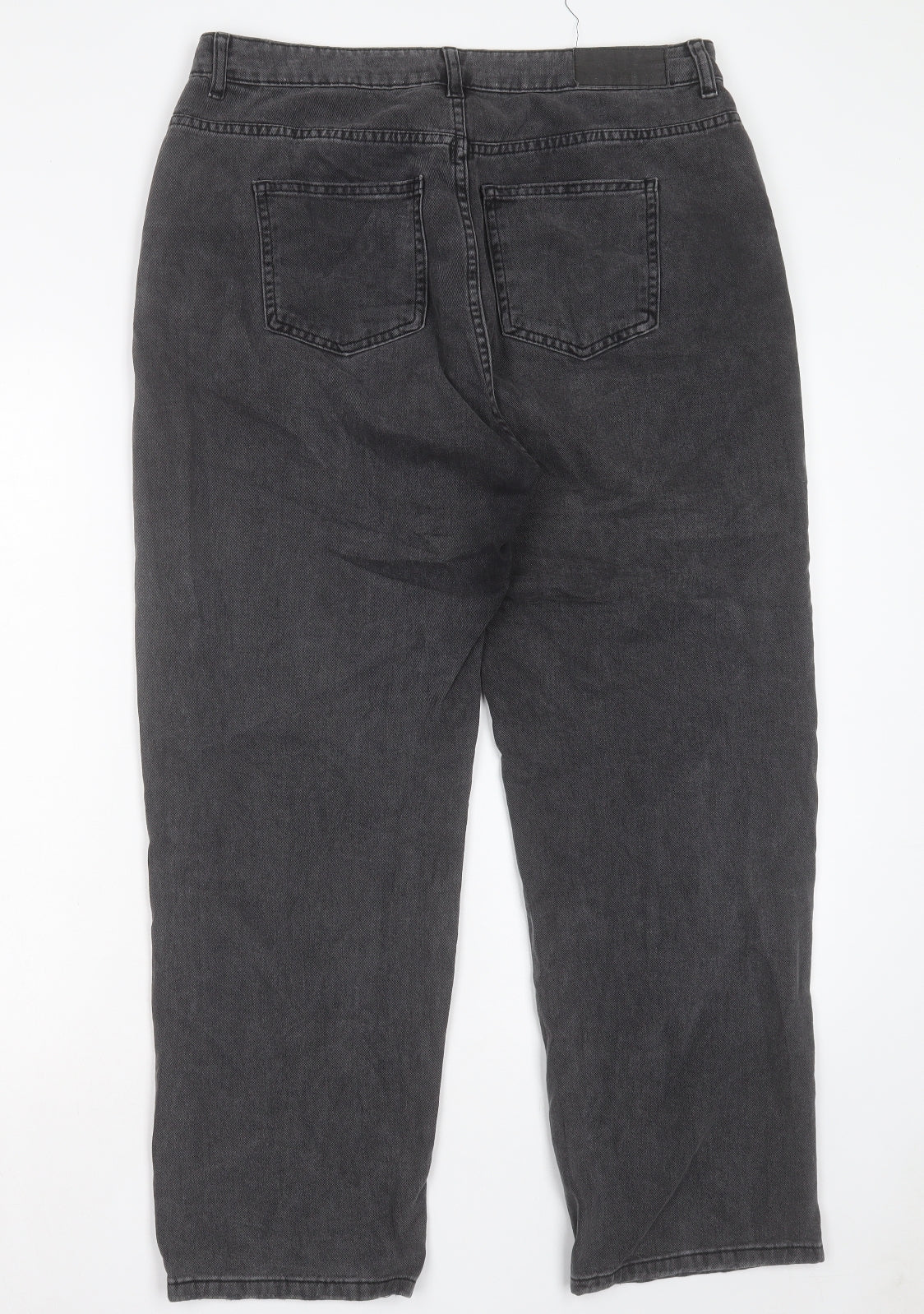 Noisy may Mens Grey Cotton Straight Jeans Size 31 in L32 in Regular Button