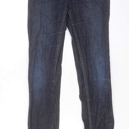 Closed Womens Blue Cotton Skinny Jeans Size 25 in L30 in Regular Button