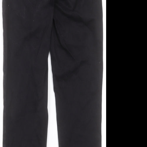 NEXT Womens Black Cotton Straight Jeans Size 30 in L26 in Regular Button