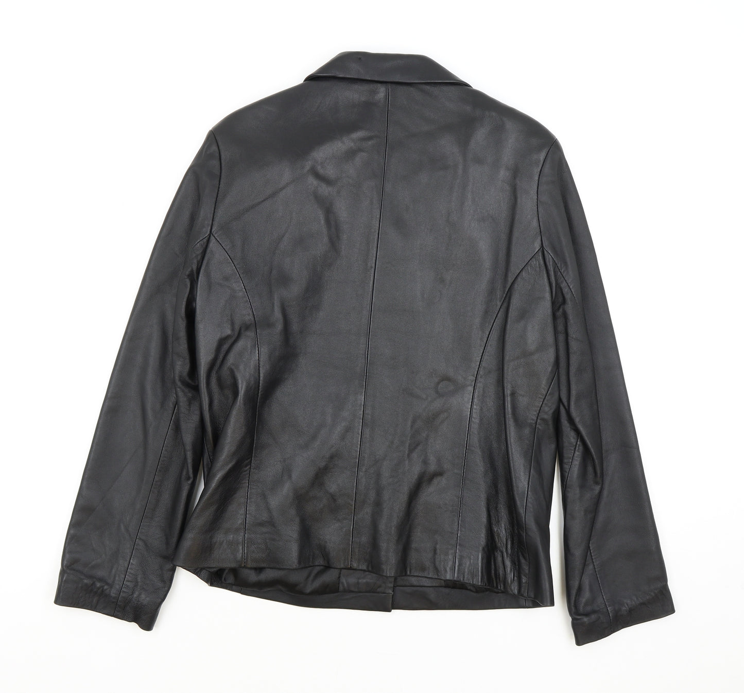 Bianco Womens Black Jacket Size XL Button