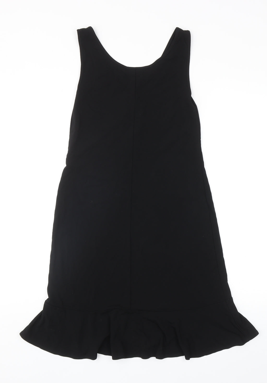 NEXT Womens Black Polyester Mermaid Size 10 V-Neck Pullover