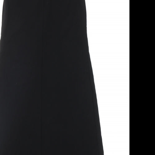 NEXT Womens Black Polyester Mermaid Size 10 V-Neck Pullover