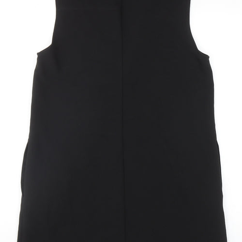 Papaya Womens Black Jacket Waistcoat Size 8