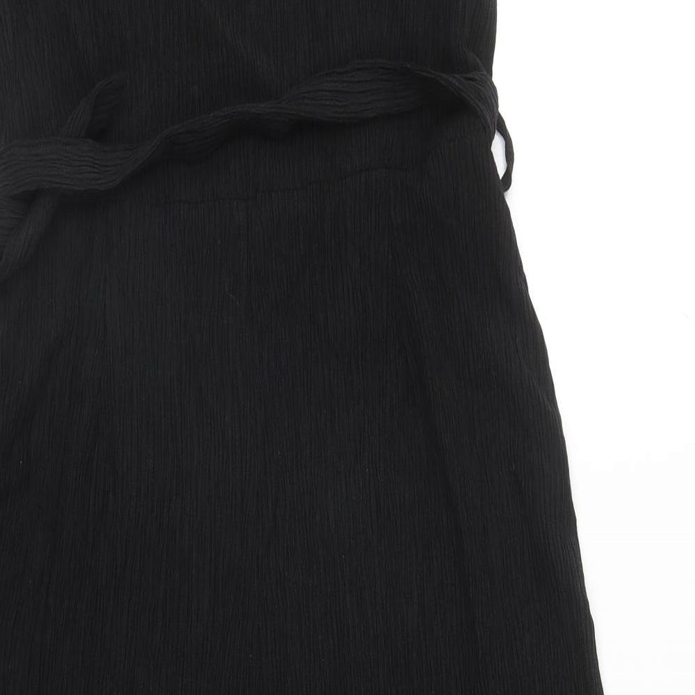 Primark Womens Black Lyocell Jumpsuit One-Piece Size 12 L21 in Pullover