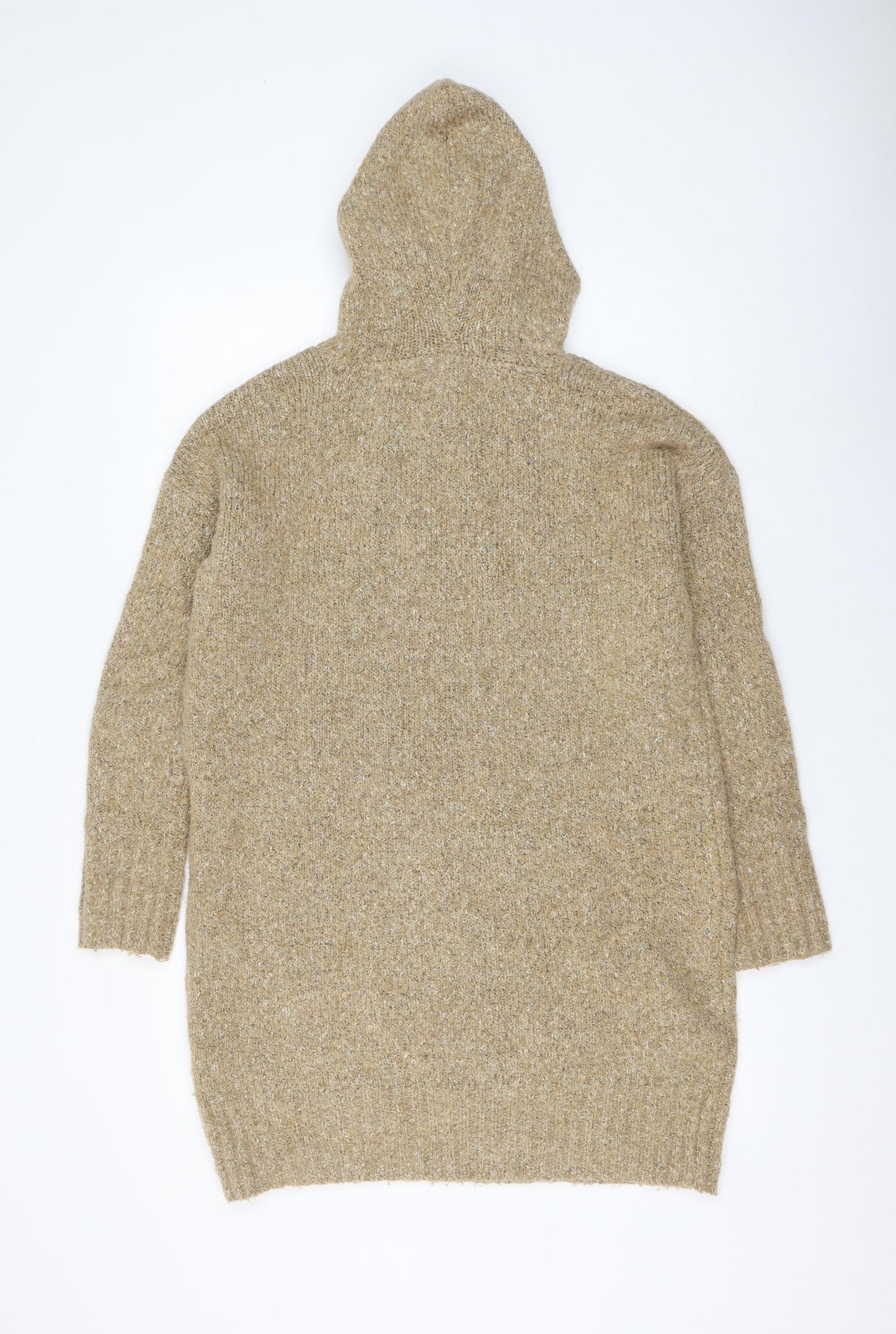 Yes Lola Womens Brown Polyester Pullover Hoodie Size M Pullover