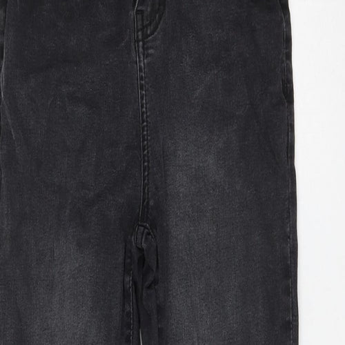 Urban Bliss Womens Black Cotton Skinny Jeans Size 8 L25 in Regular Zip