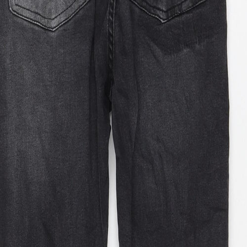 Urban Bliss Womens Black Cotton Skinny Jeans Size 8 L25 in Regular Zip