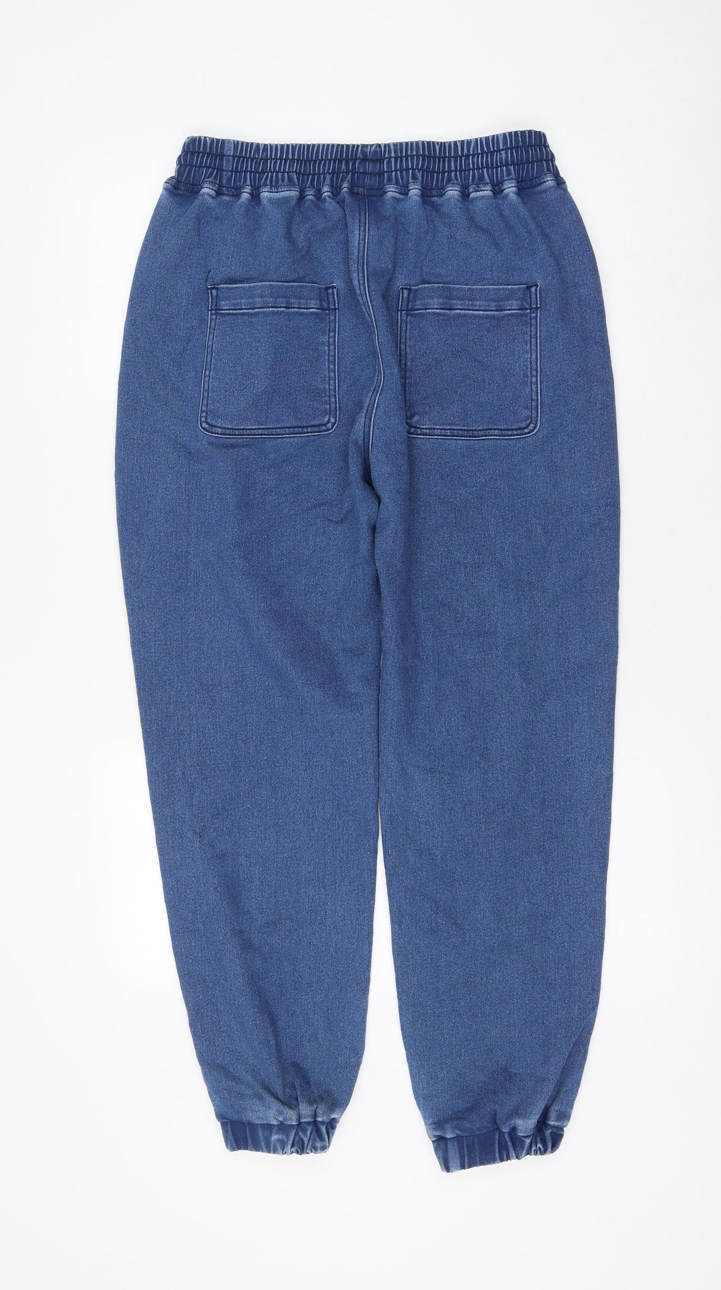 Zamira Womens Blue Polyester Tapered Jeans Size 30 in L27 in Regular Drawstring