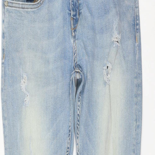 Ted Baker Womens Blue Cotton Skinny Jeans Size 28 in L28 in Regular Zip