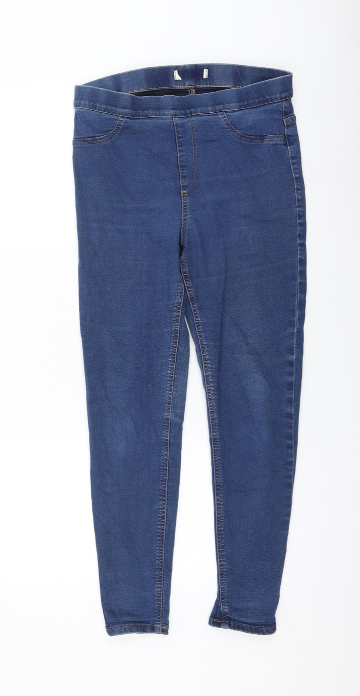 prew Womens Blue Polyester Jegging Jeans Size 30 in L26 in Regular