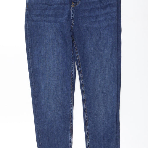Preworn Womens Blue Polyester Skinny Jeans Size 30 in L28 in Regular Zip