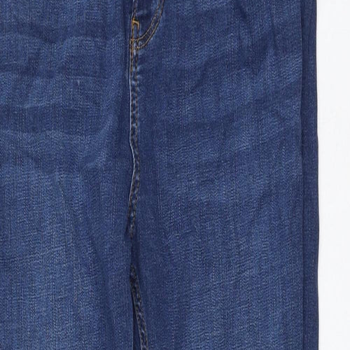 Preworn Womens Blue Polyester Skinny Jeans Size 30 in L28 in Regular Zip