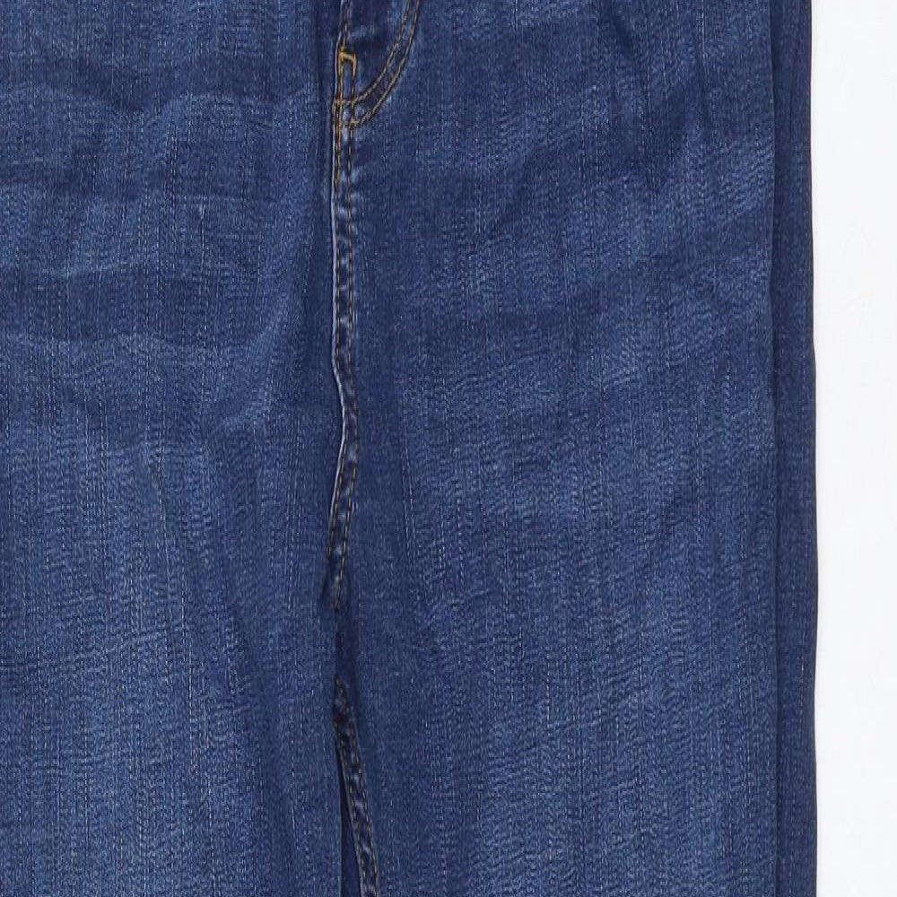 Preworn Womens Blue Polyester Skinny Jeans Size 30 in L28 in Regular Zip
