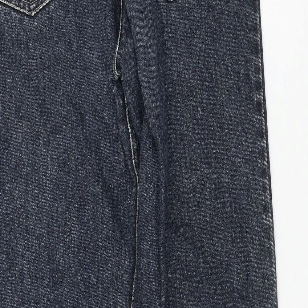 DOLCE Womens Blue Cotton Straight Jeans Size 29 in L30 in Regular Zip