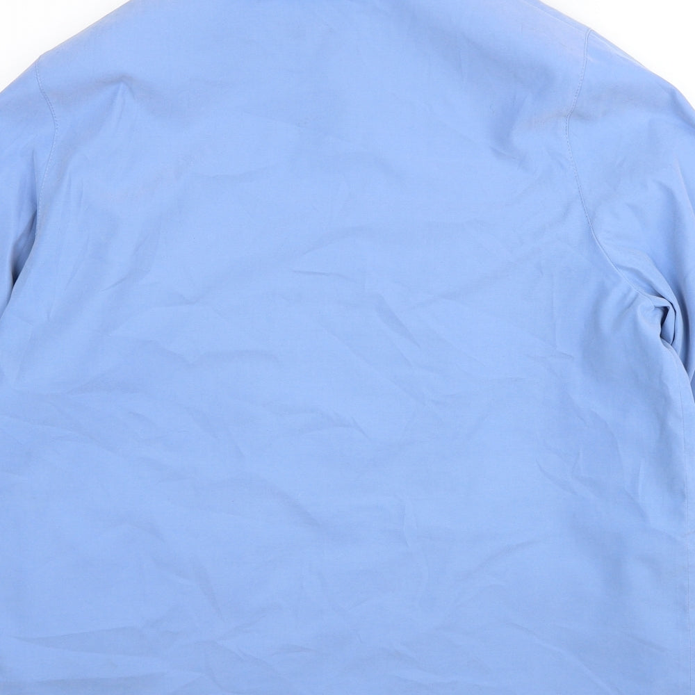 Marks and Spencer Womens Blue Jacket Coatigan Size 18 Button