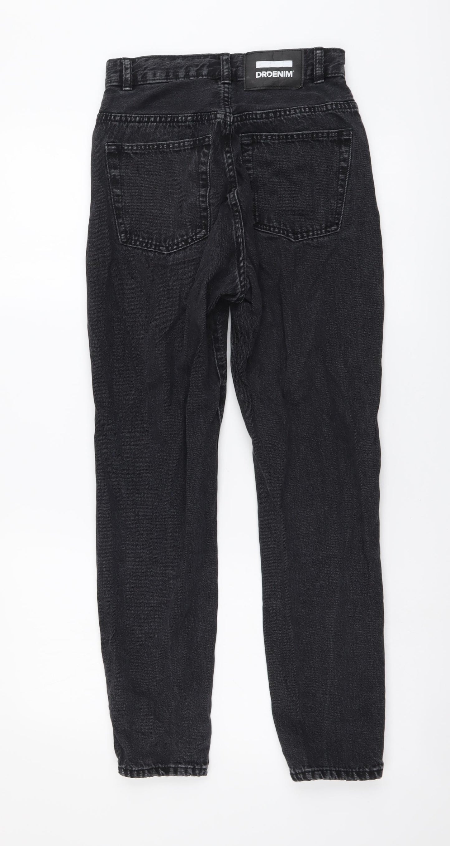 Dr. Denim Womens Grey Cotton Mom Jeans Size 24 in L30 in Regular Button