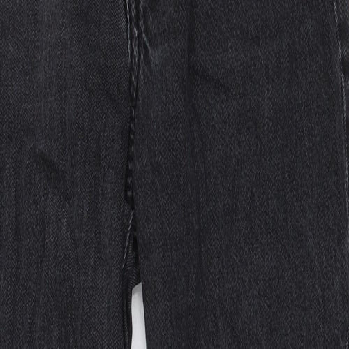 Dr. Denim Womens Grey Cotton Mom Jeans Size 24 in L30 in Regular Button