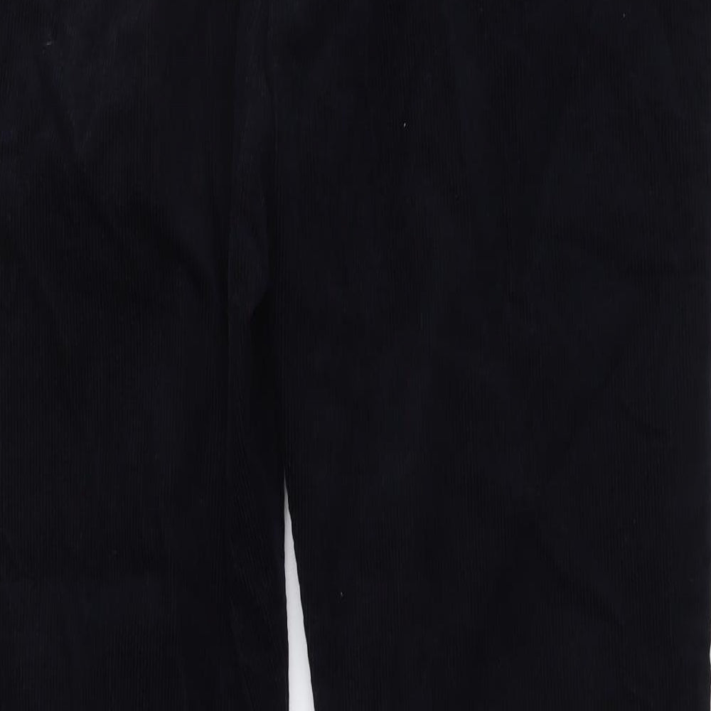 Marks and Spencer Mens Blue Cotton Straight Jeans Size 32 in L29 in Slim Button