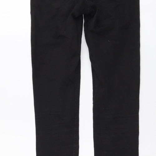 Topshop Womens Grey Cotton Skinny Jeans Size 26 in L32 in Regular Button