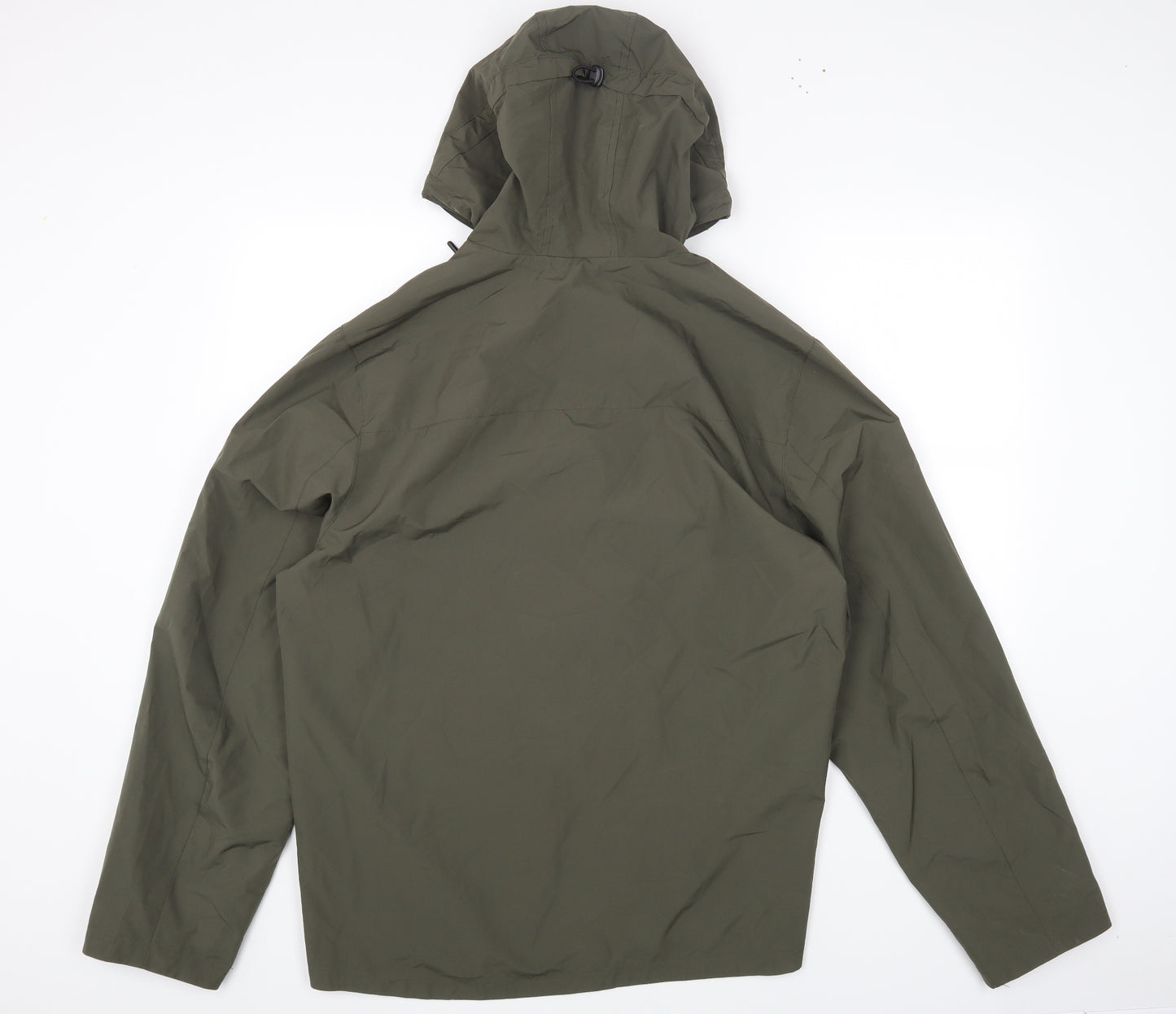 Easy Mens Green Windbreaker Coat Size 2XL Zip